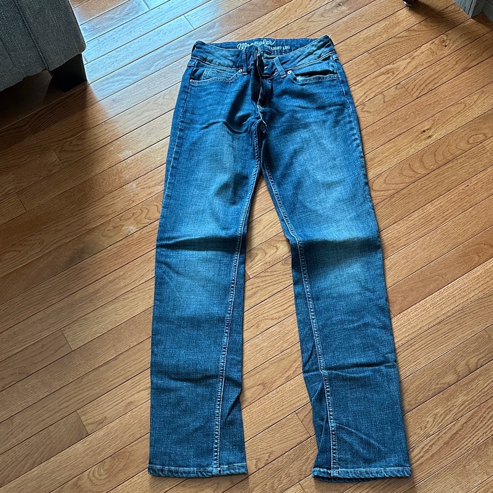 Wrangler Women's Blue Straight Jeans